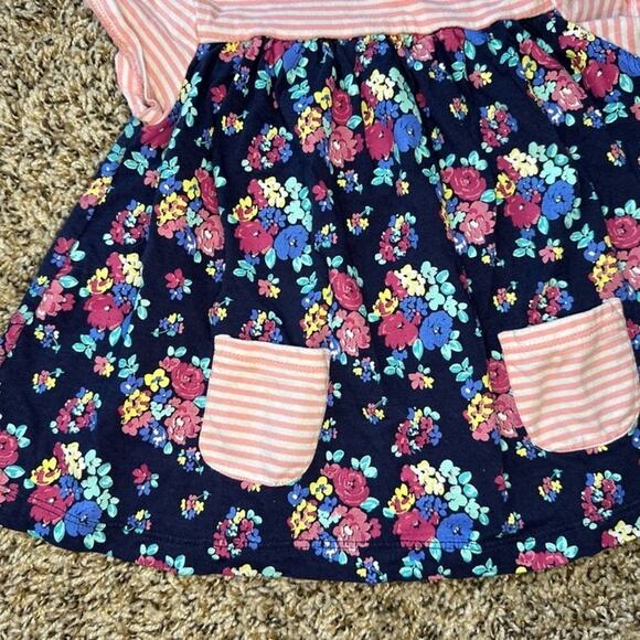 Adventure Wear by Copper Key Girls 2T Multicolor Floral Short Sleeve Dress - Picture 3 of 12